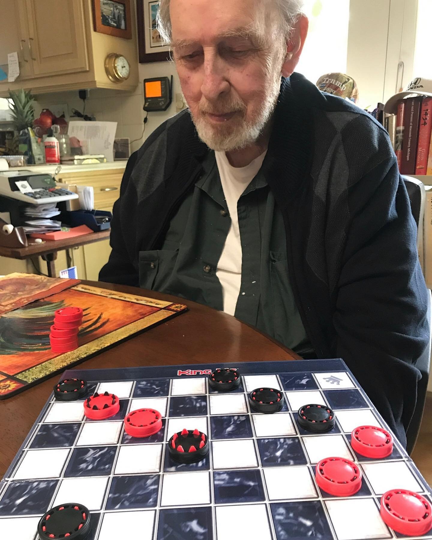 Who&rsquo;s up for a round of checkers? 🏁

Mission Villa Senior Living 
321 W. Mission St. 
Santa Barbara, CA 93101 
(805) 898-2709 
.
.
.
.
.
#braingames #seniorliving #seniorcare #dementia #dementiacare #alzheimers #alzheimersawareness #assistedli