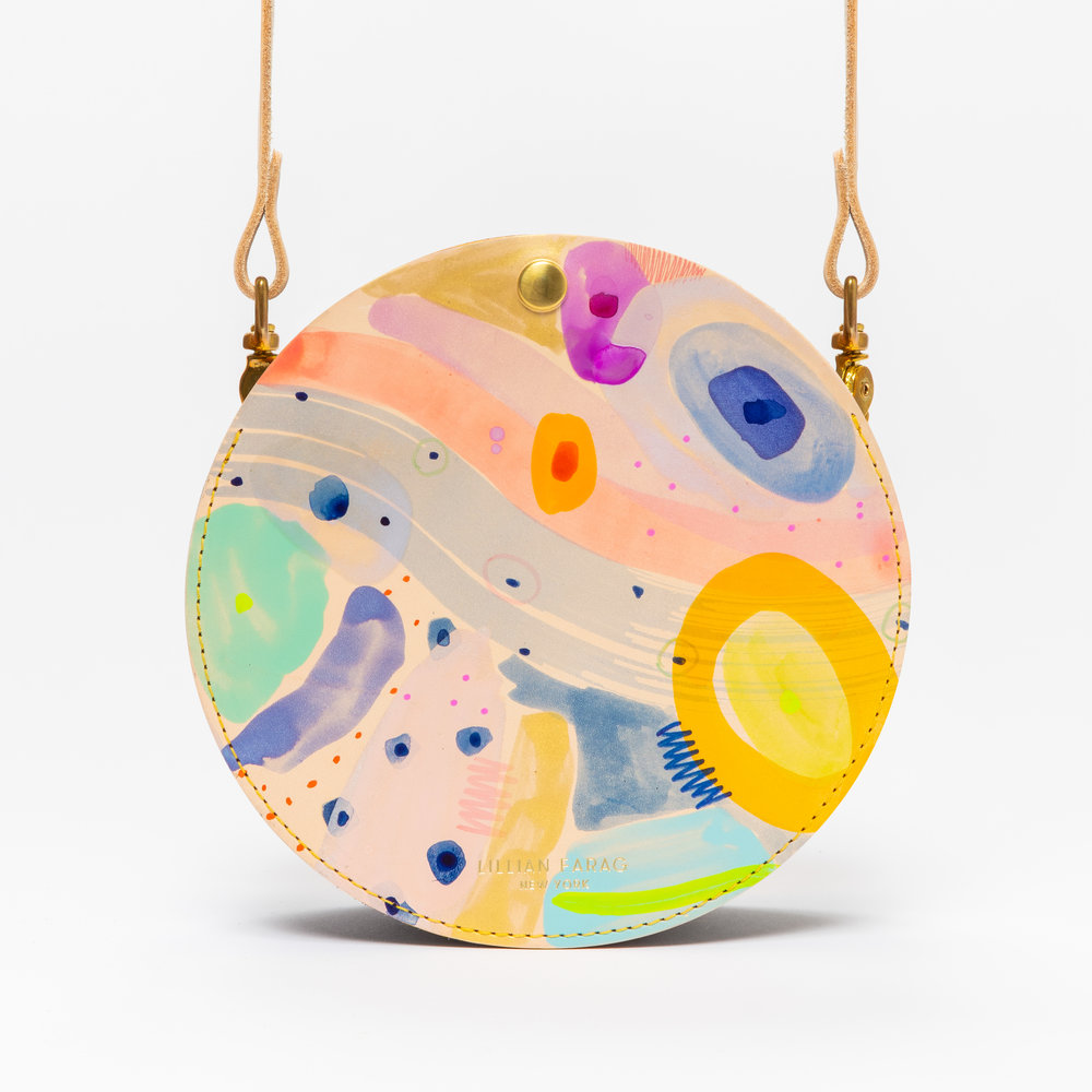 Lillian Farag Cloud Wash Circle Bag