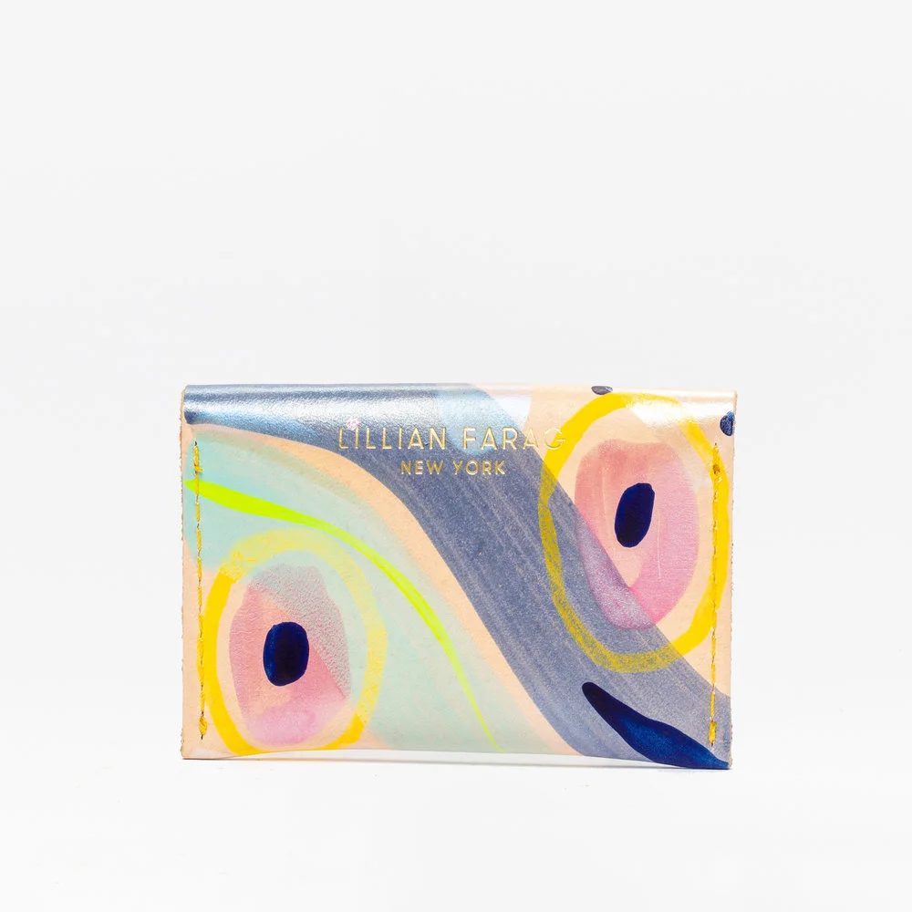 Lillian Farag Cloud Wash Wallet