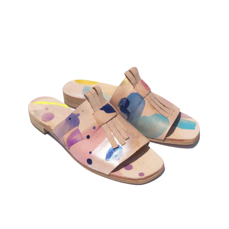 Lillian Farag x Bonnie Andrus Cloud Mules