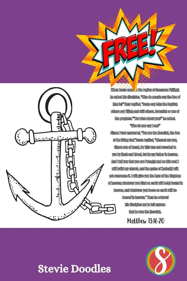 Free Matthew Scripture Coloring Pages — Stevie Doodles