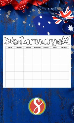 Free Calendar Printables - Printable Pages For Each Month — Stevie Doodles