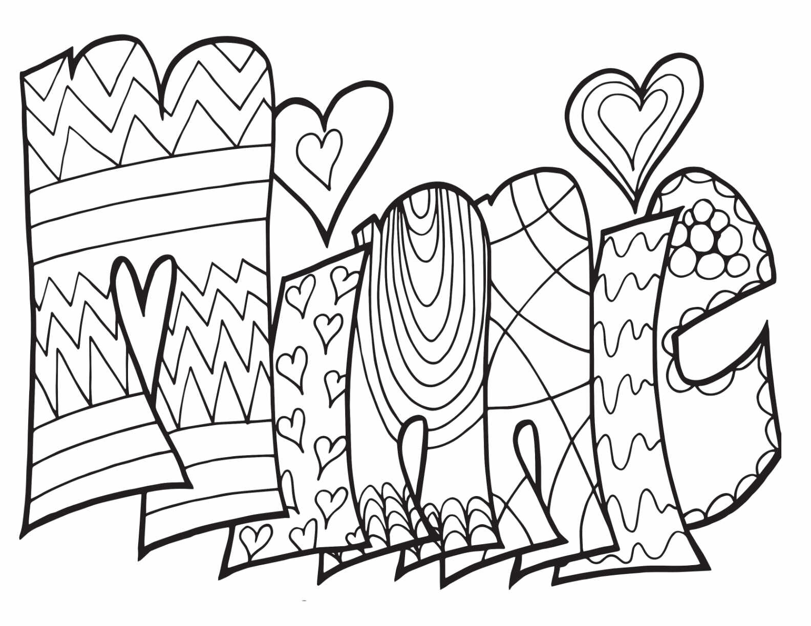MINNIE - Free Coloring Page — Stevie Doodles
