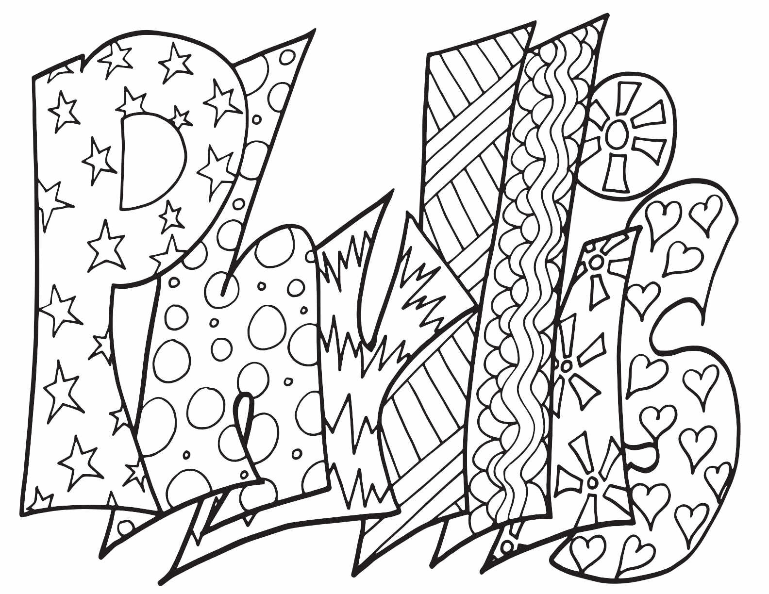 PHYLLIS - Free Coloring Page — Stevie Doodles