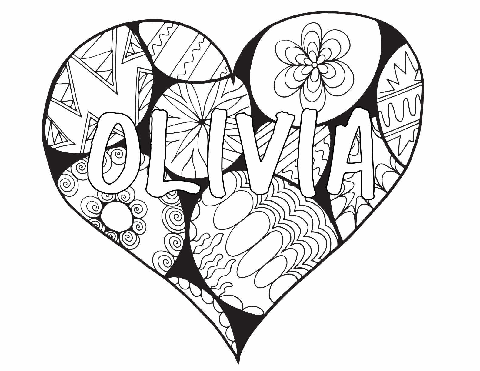 20 OLIVIA Coloring Pages   Free Printables — Stevie Doodles Free ...