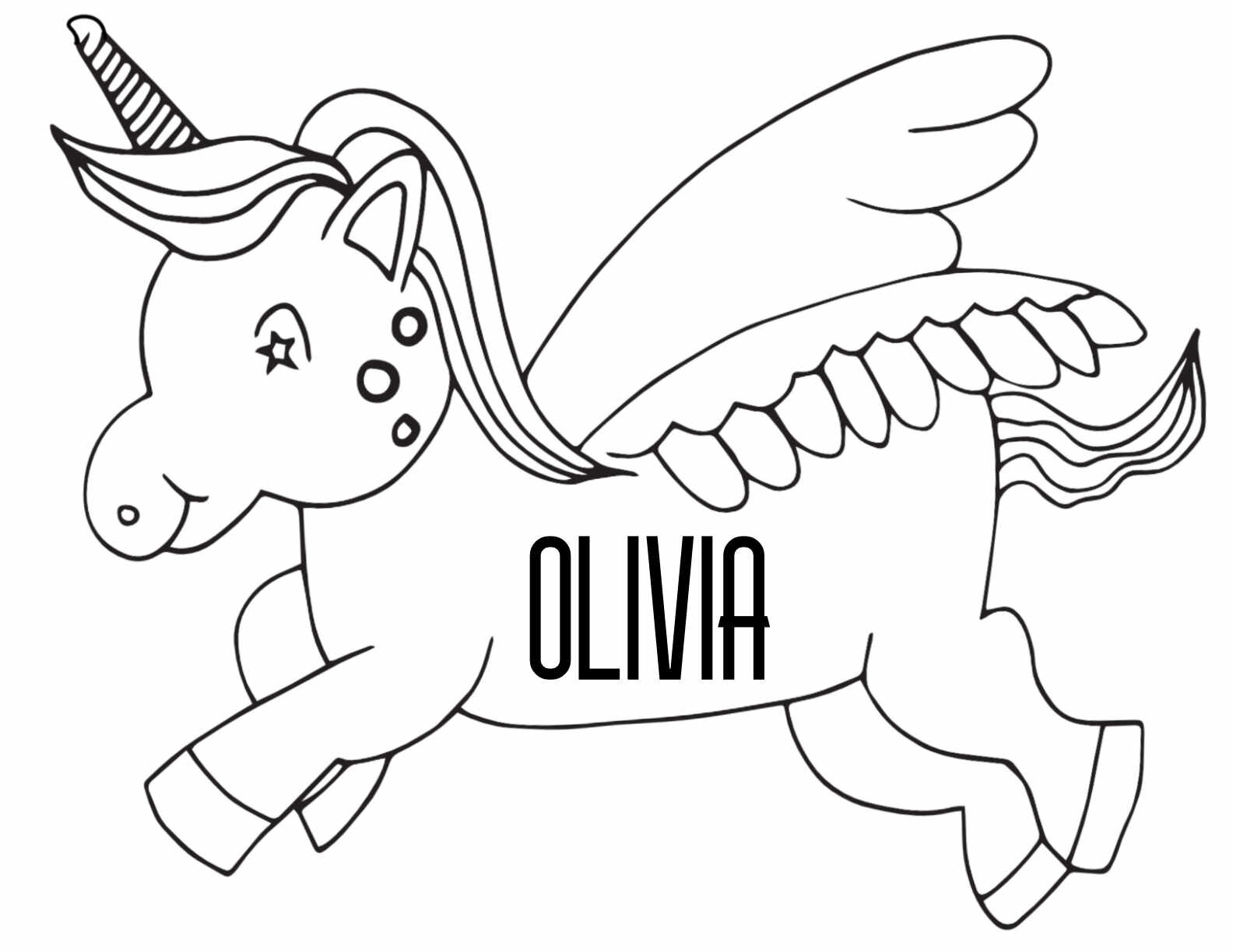 10 OLIVIA Coloring Pages — Stevie Doodles