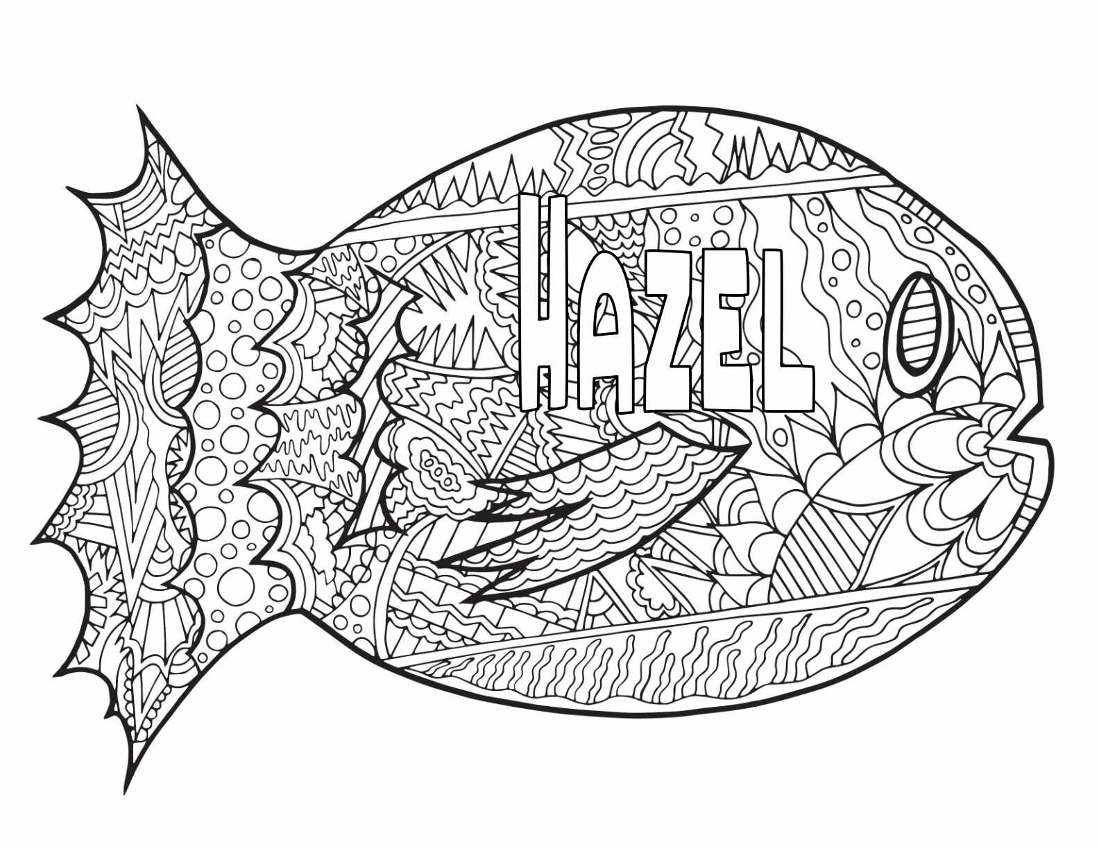 10 Free Printable HAZEL Coloring Pages!CLICK HERE TO DOWNLOAD THE COLORING PAGE ABOVE