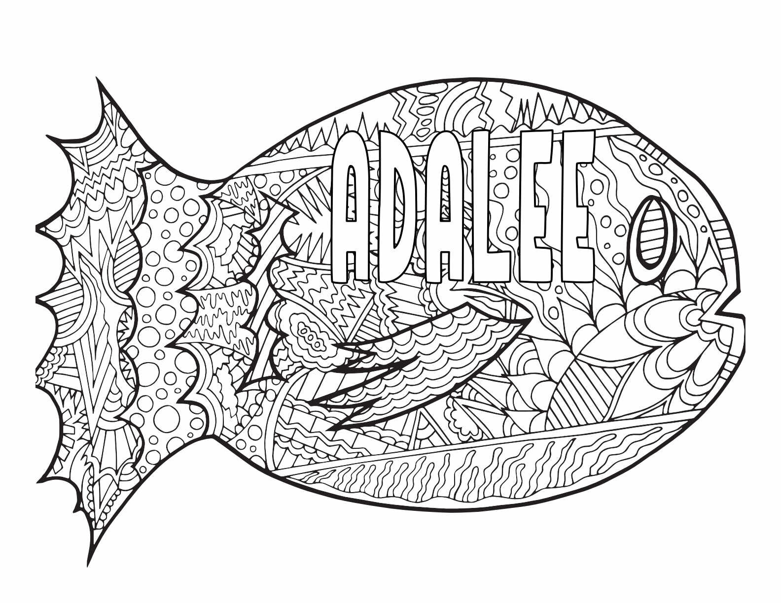 ABSALOM Free Name Coloring Page — Stevie Doodles