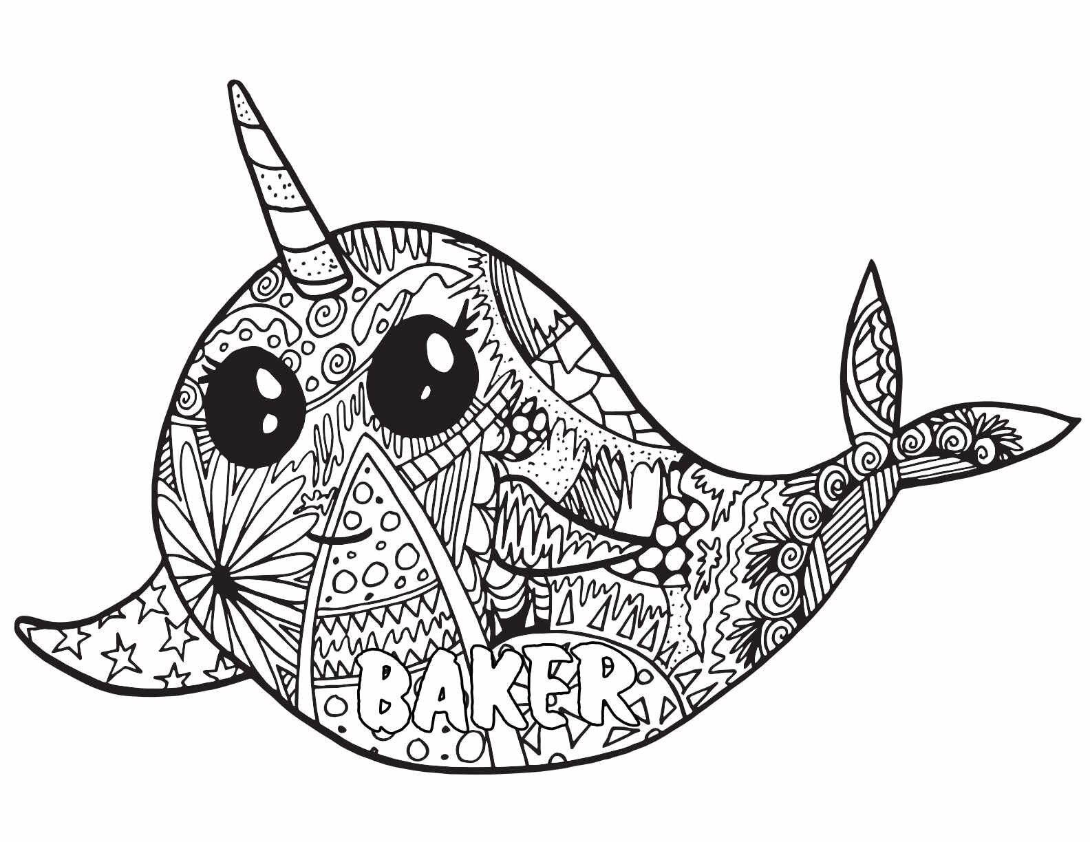 3 Free BAKER Printable Coloring PagesCLICK HERE TO DOWNLOAD THE PAGE ABOVE
