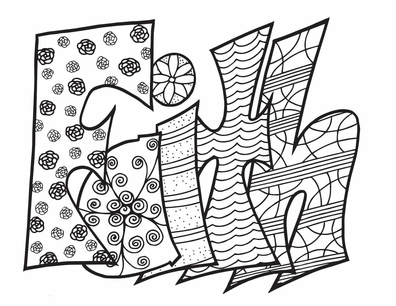 3 Free FAITH Printable Coloring Page CLICK HERE TO DOWNLOAD THE PAGE ABOVE