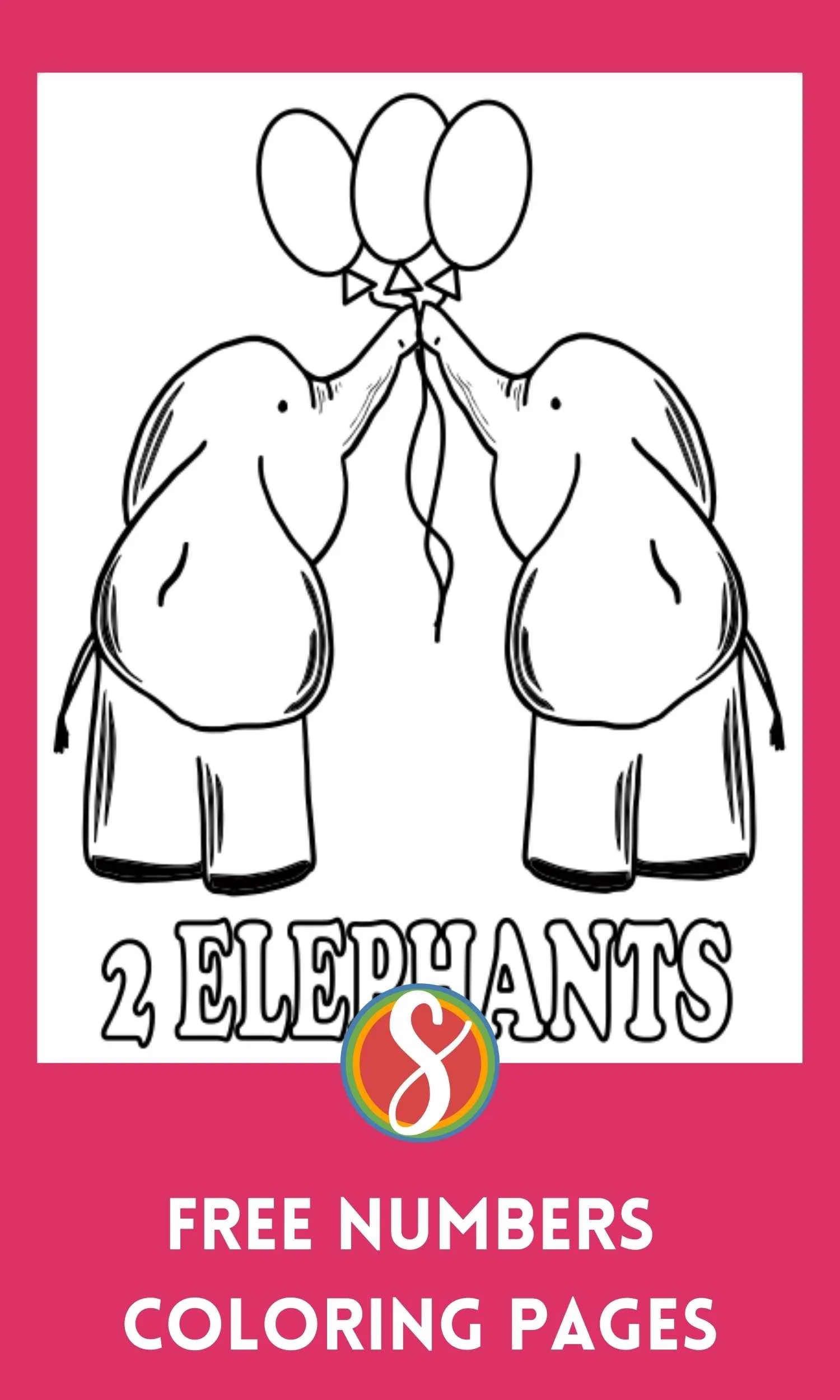 Free Number 2 Coloring Page