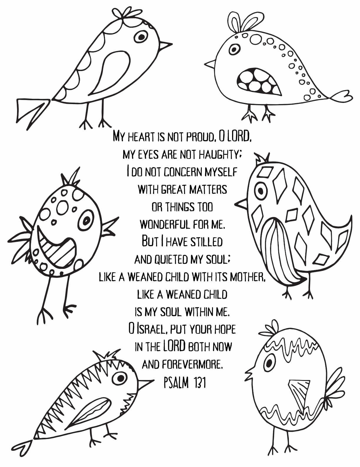 Psalms Coloring Posters • Create Communal Art Intergenerationally —  Illustrated Ministry