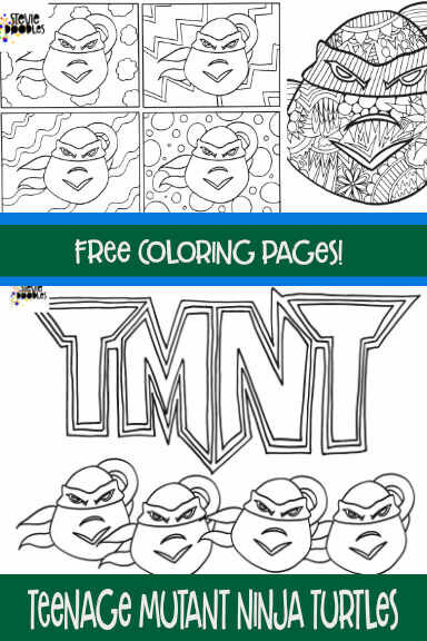 Free Teenage Mutant Ninja Turtles Coloring Pages
