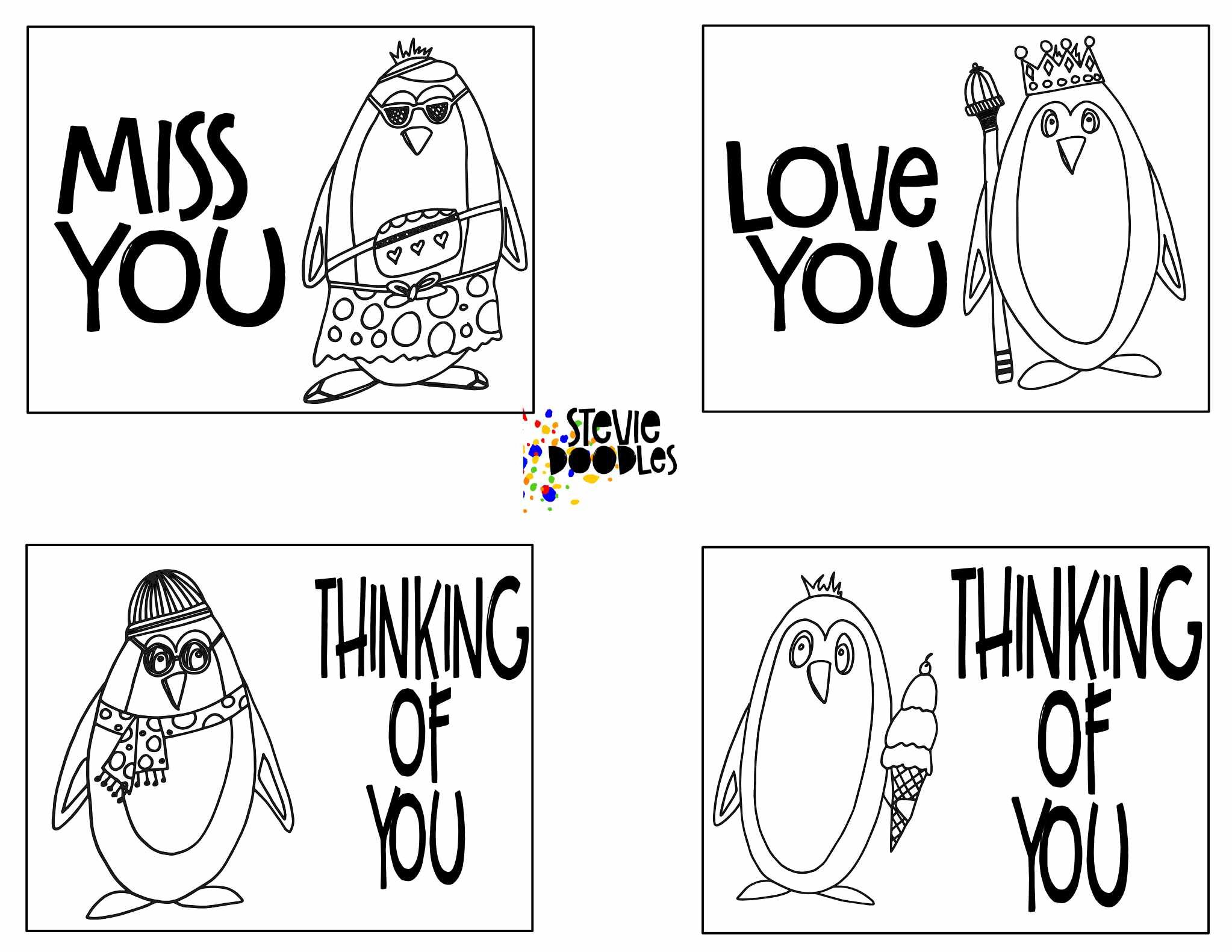 Free Printable Thinking Of You Cards To Color Printable Cards Free Printable Thinking Of You Cards To Color Printable Cards