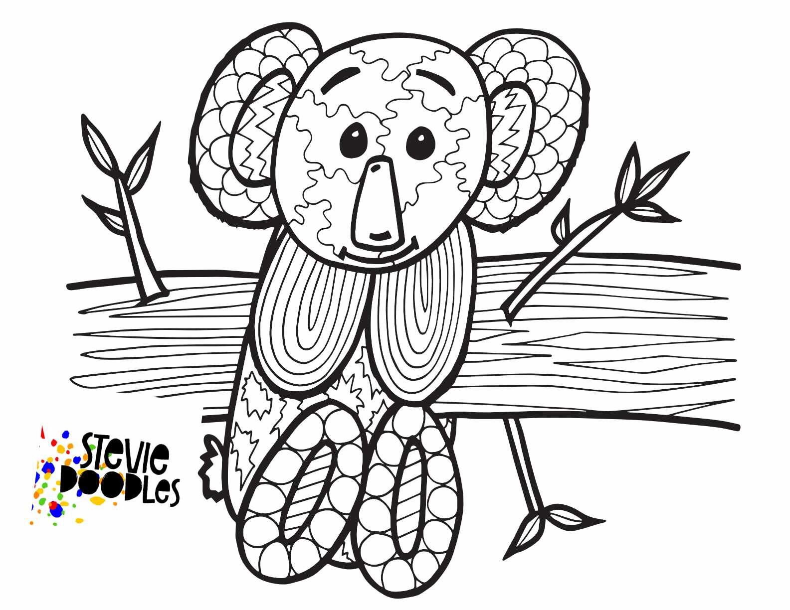 Free Koala Page! CLICK HERE TO DOWNLOAD THE PAGE ABOVE