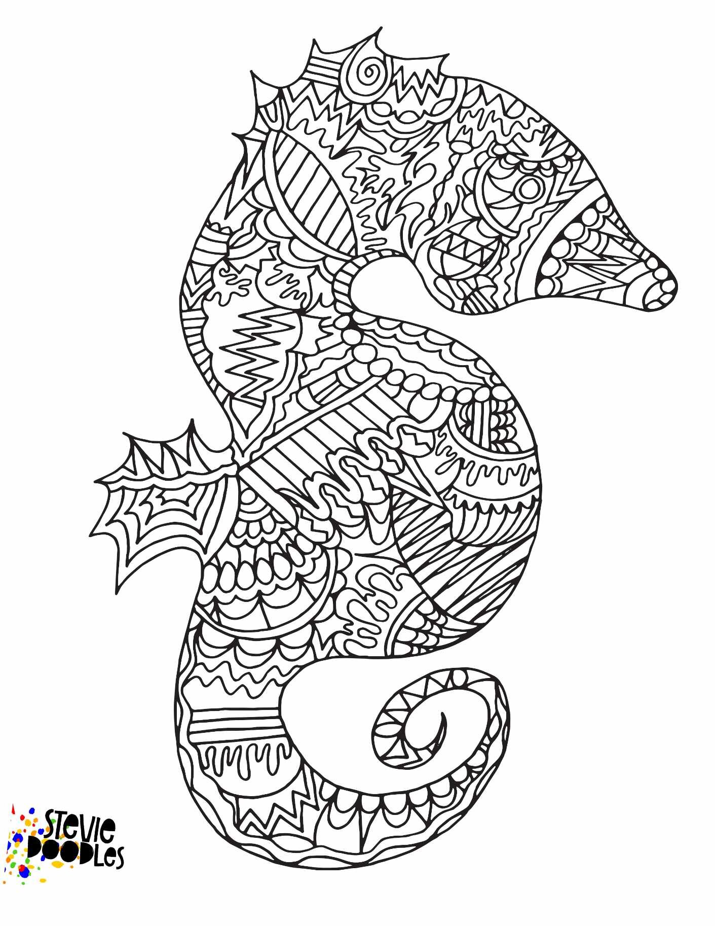 Free Seahorse Coloring Page!! CLICK HERE TO DOWNLOAD THE PAGE ABOVE