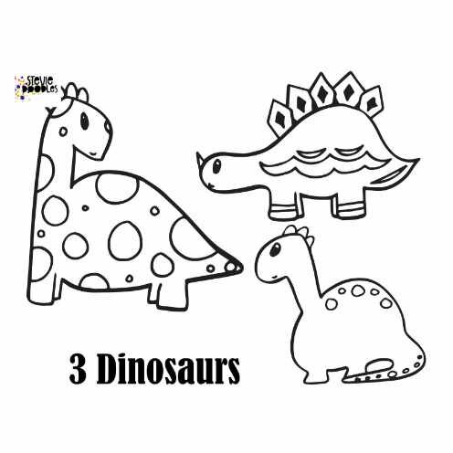 Dinosaur #'s 1-10