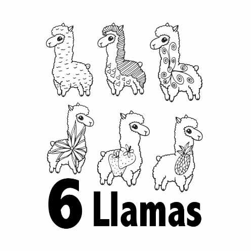 Llama #'s 1-10