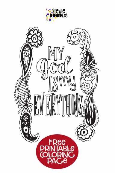 “My God Is My Everything” -