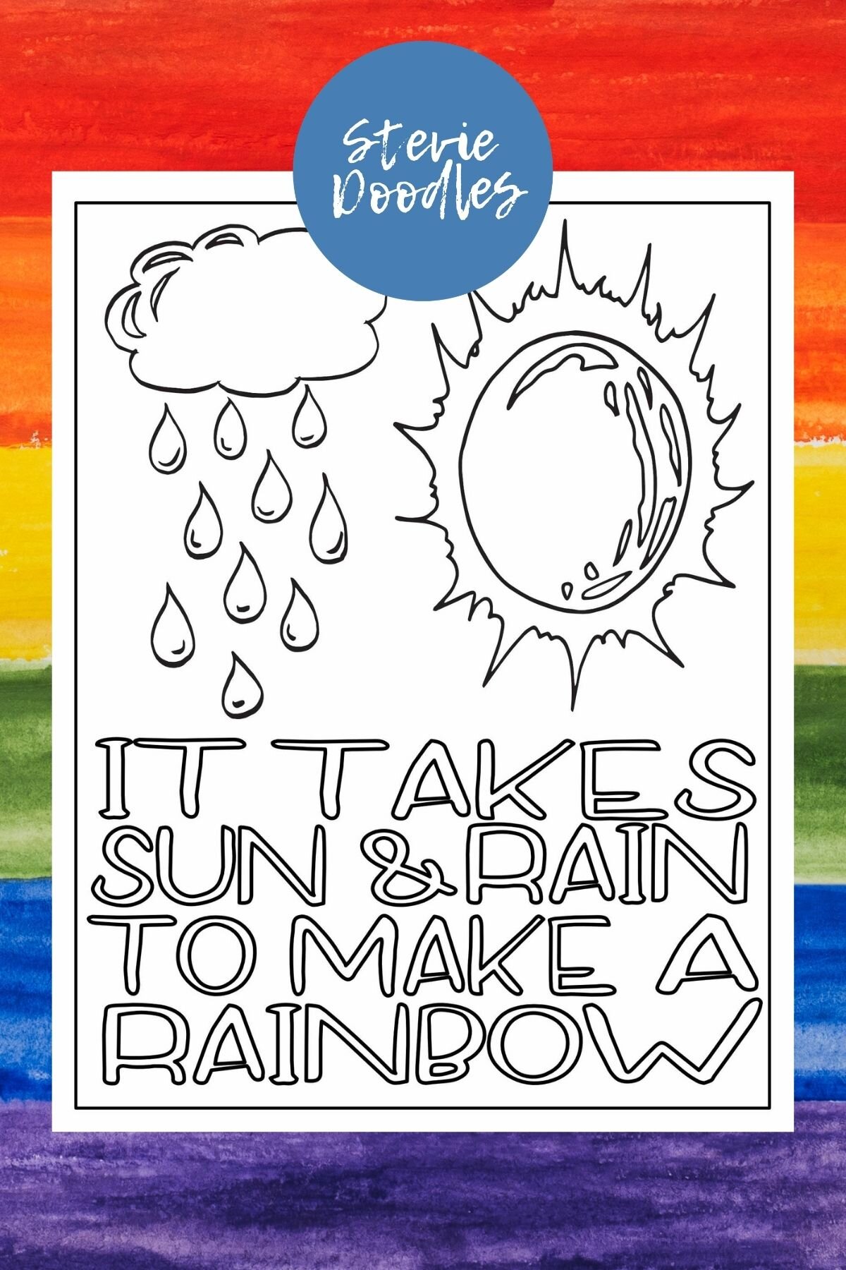 it takes sun and rain to make rainbow free printable coloring page.jpg
