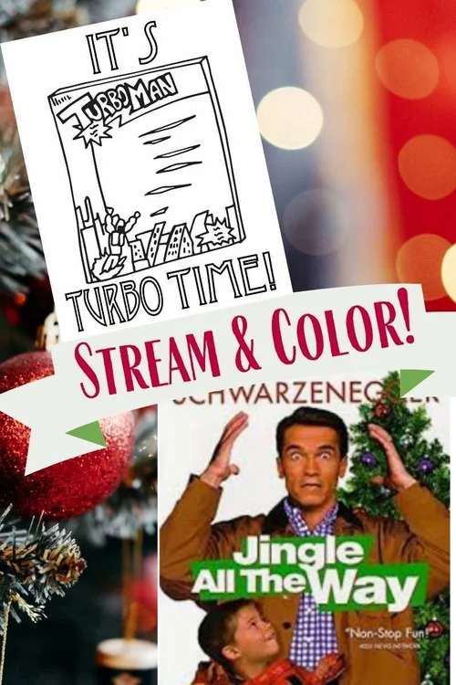 Jingle All The Way Movie Coloring Pages — Stevie Doodles