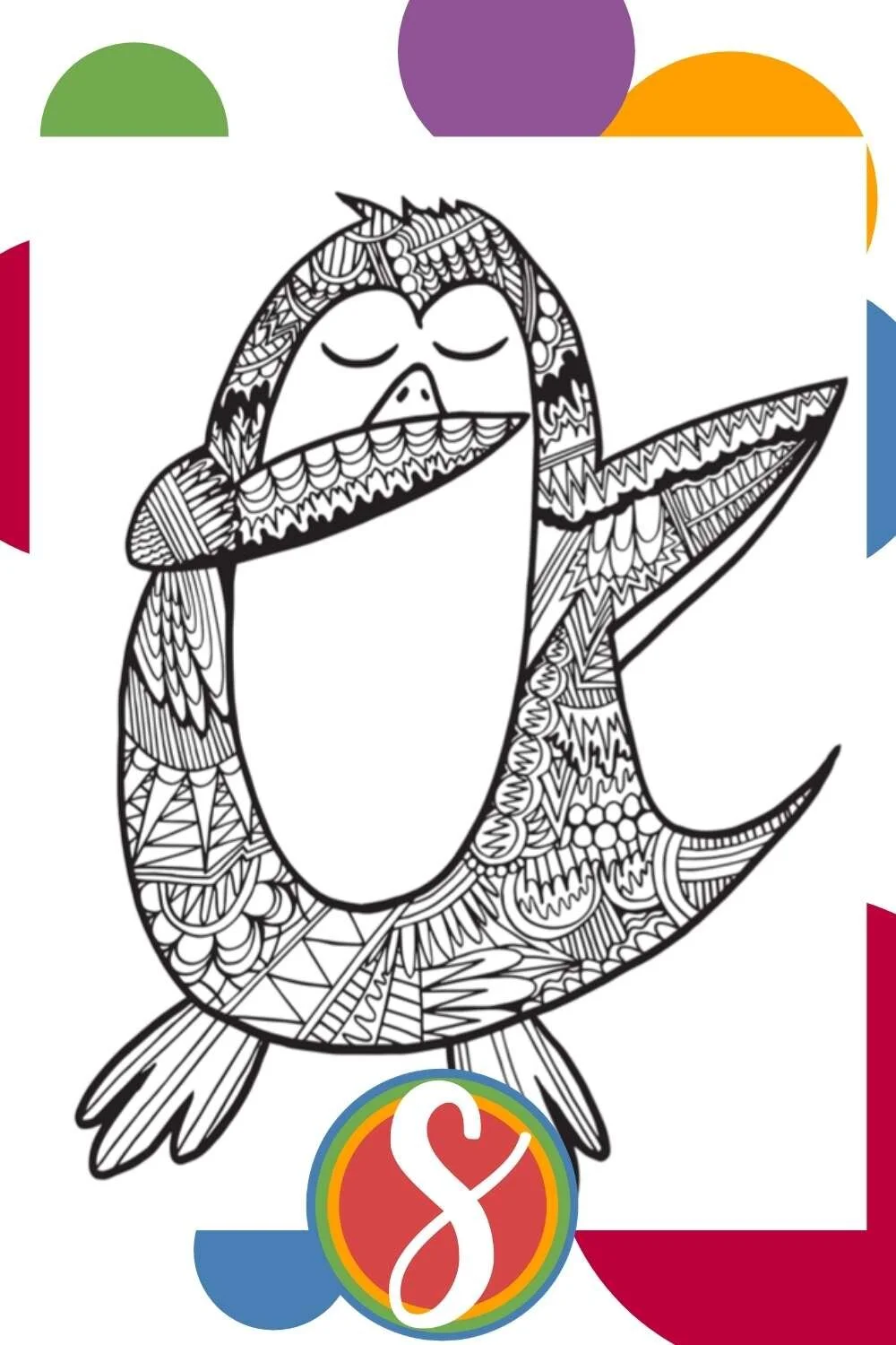 40 + Free Penguin Coloring Pages — Stevie Doodles