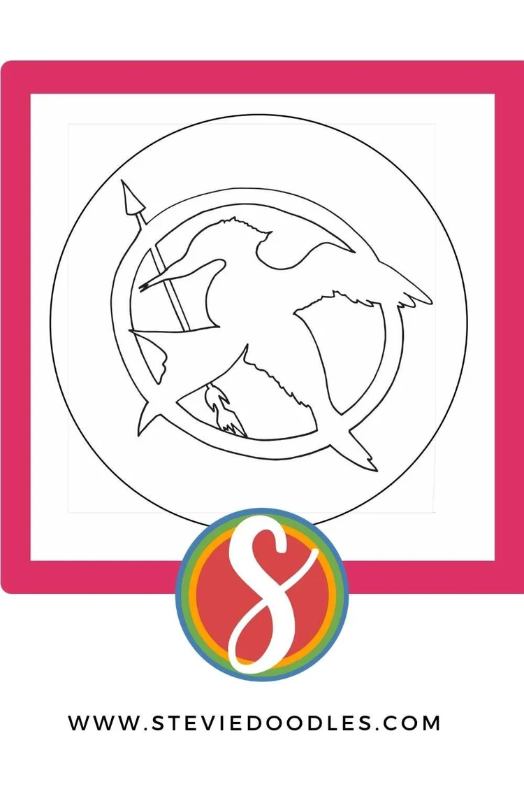Free Hunger Games Coloring Pages — Stevie Doodles