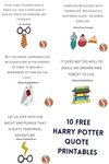 10 Harry Potter Quotes With Free Printables — Stevie Doodles