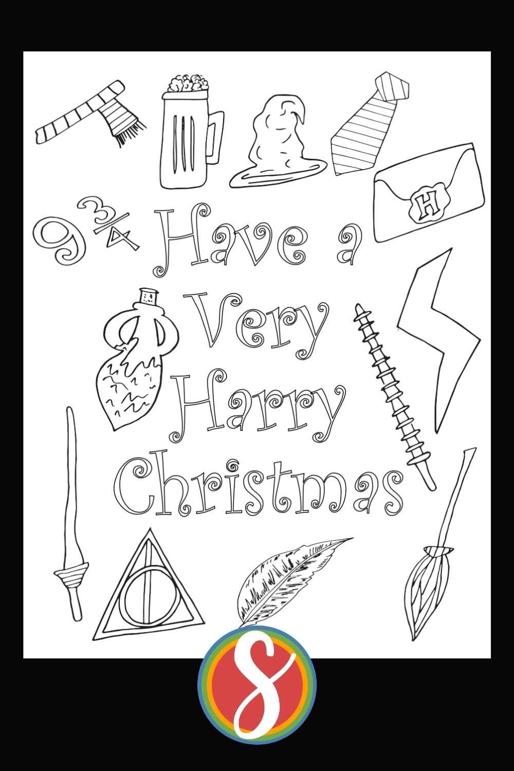 have a very harry christmas stevie doodles.jpg