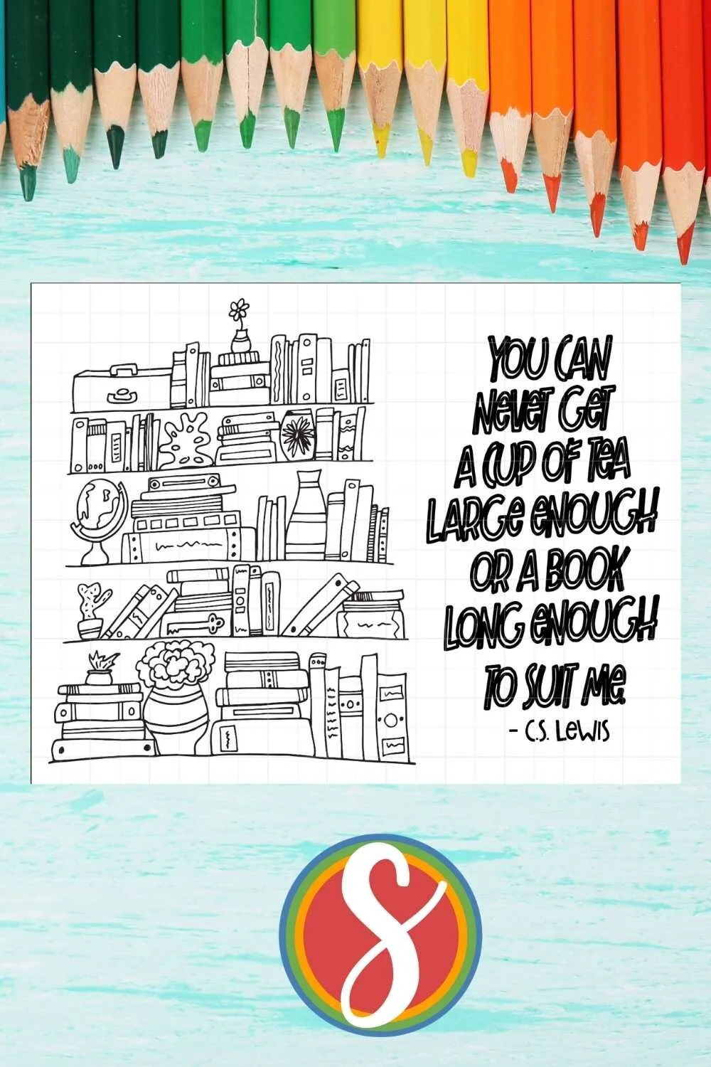 19 Free C.S. Lewis Coloring Pages — Stevie Doodles