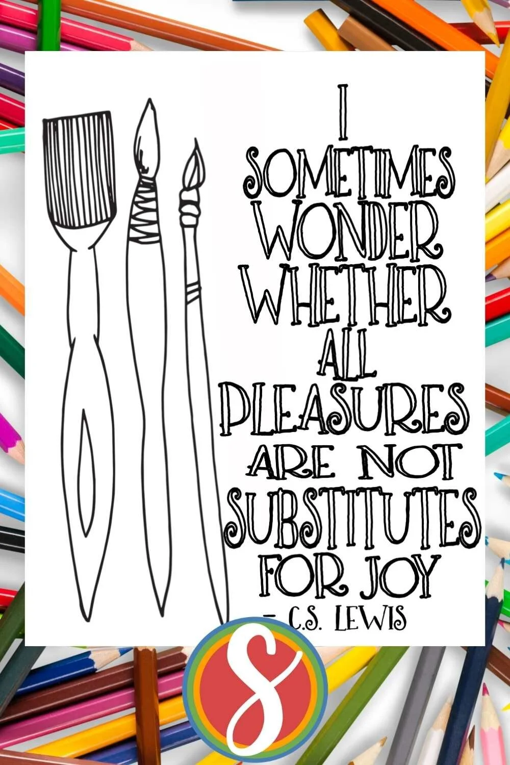 19 Free C.S. Lewis Coloring Pages — Stevie Doodles
