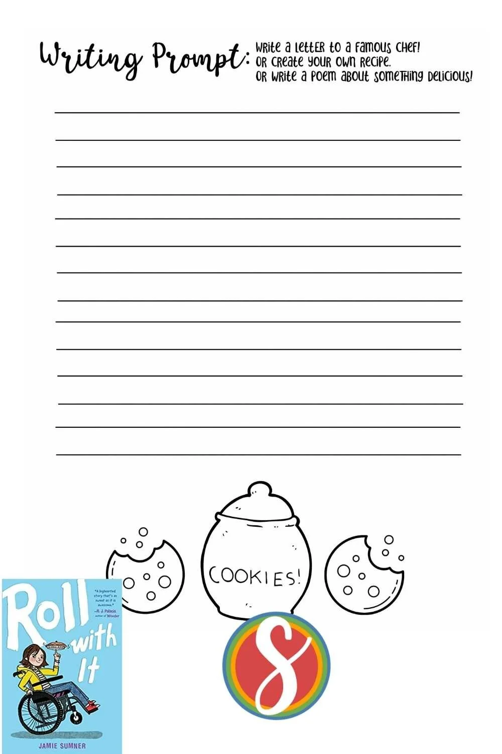 Roll With It - 3 Free Printable Coloring Pages Based On The Book — Stevie Doodles