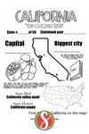 Free California Coloring Pages — Stevie Doodles