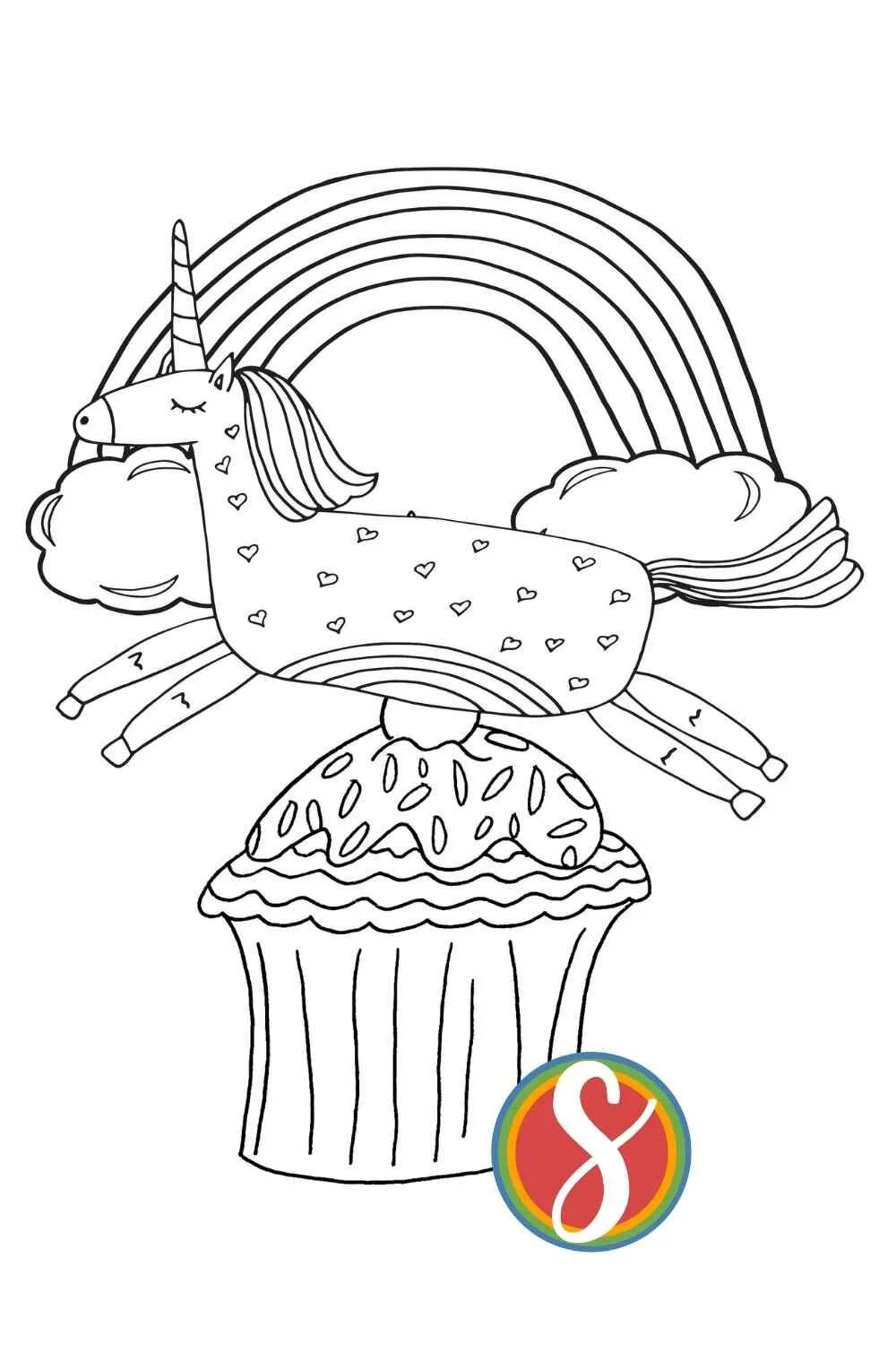 40 Unicorn Food Colouring Pages 1 Million Coloring Pages Ideas 40 Unicorn Food Colouring Pages 1 Million Coloring Pages Ideas