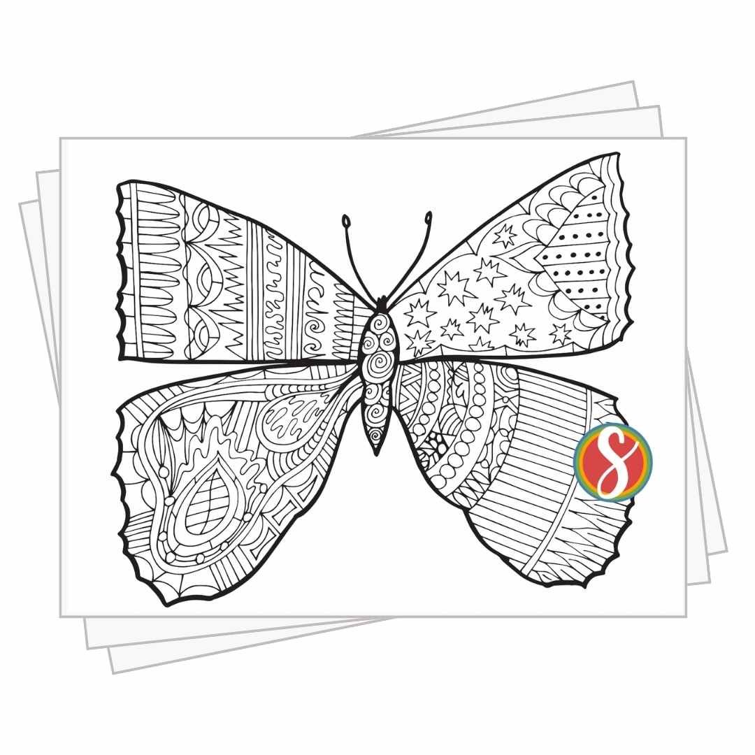 Butterfly Coloring Pages