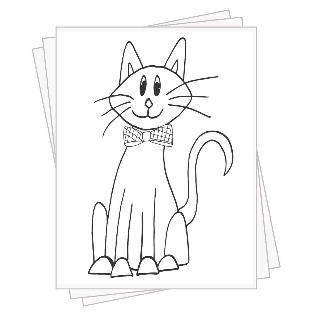 Cat Coloring Pages