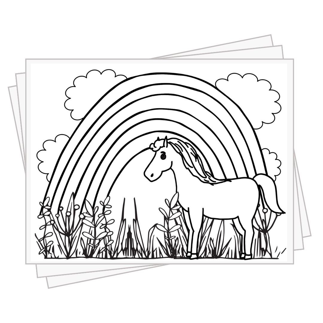 Horse Coloring Pages