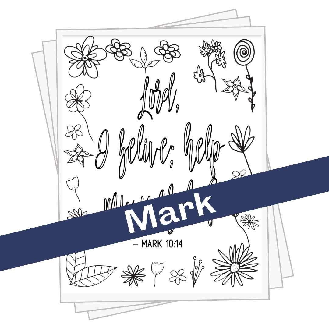 Mark Coloring Pages