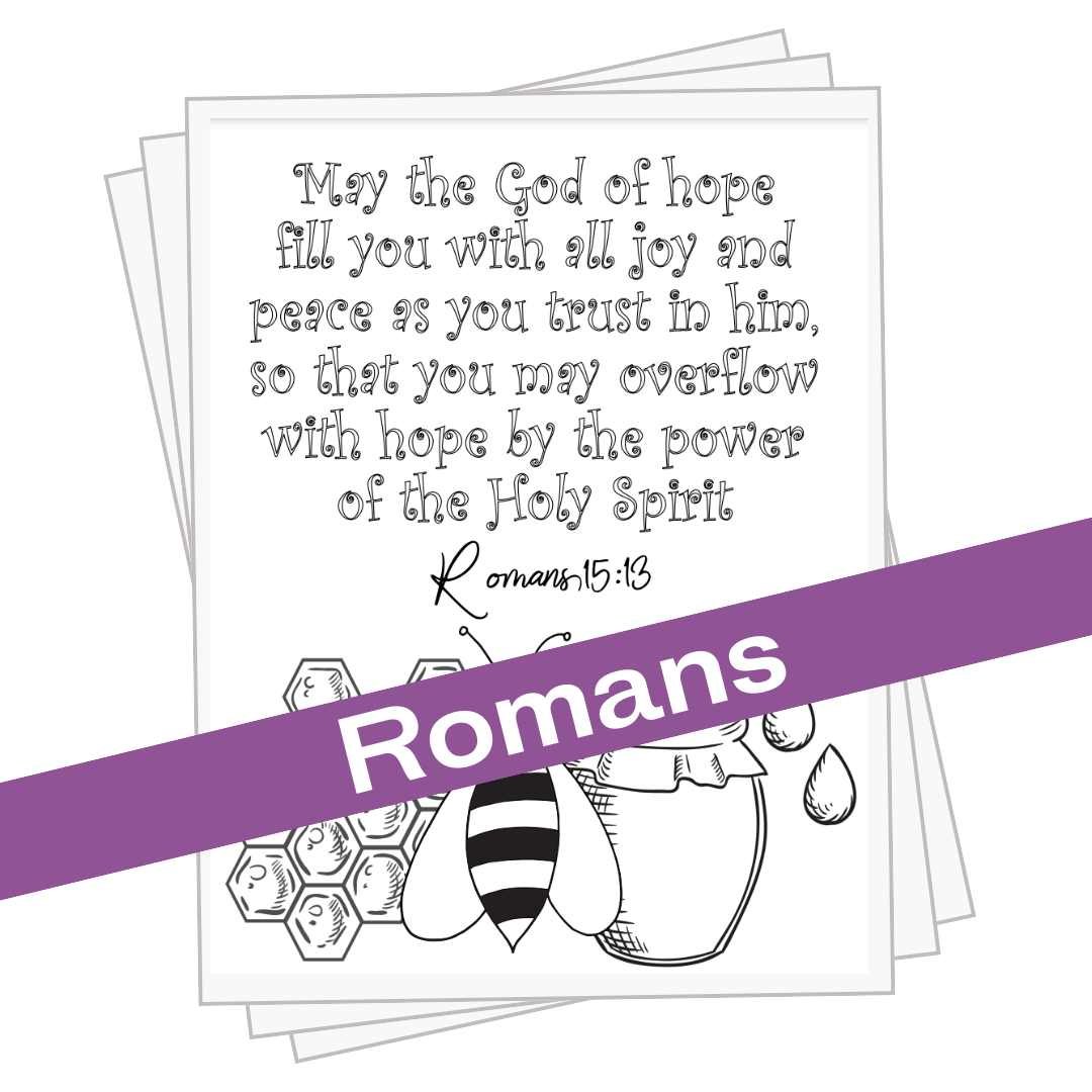 Romans Coloring Pages