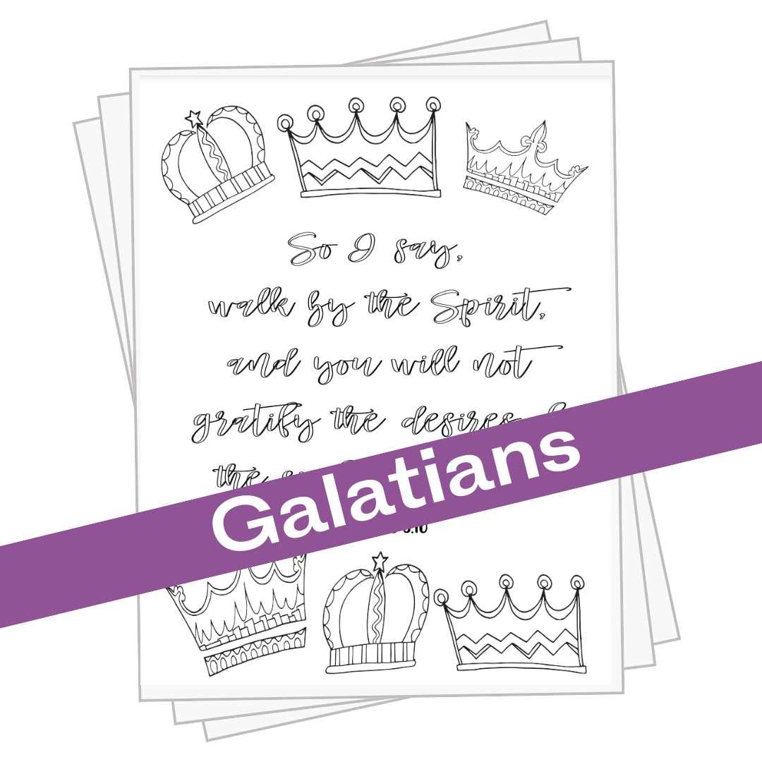 Galatians Coloring Pages