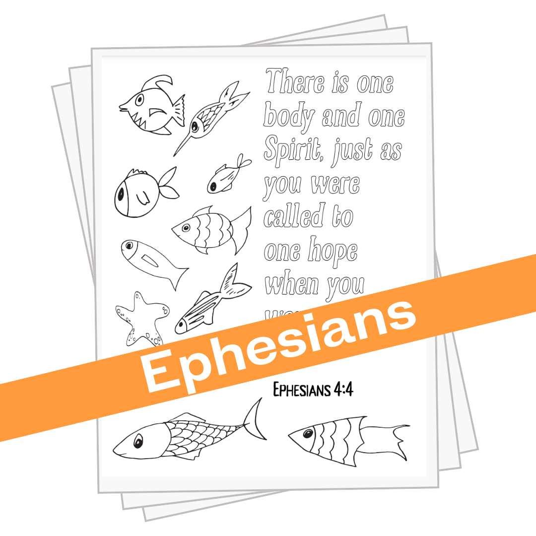 Ephesians Coloring Pages