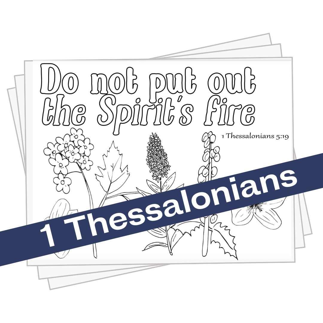 1 Thessalonians Coloring Pages