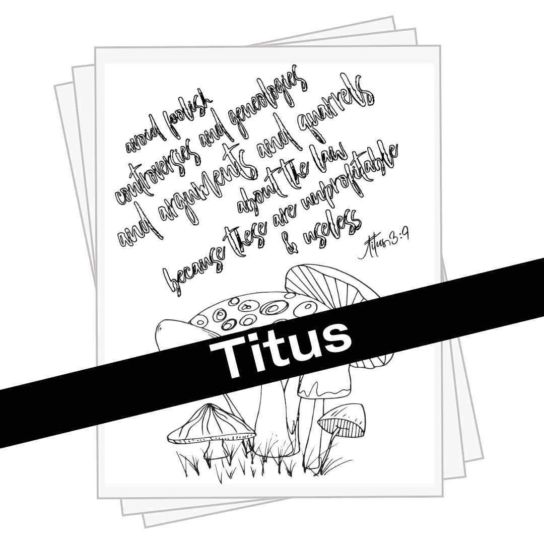 Titus Coloring Pages