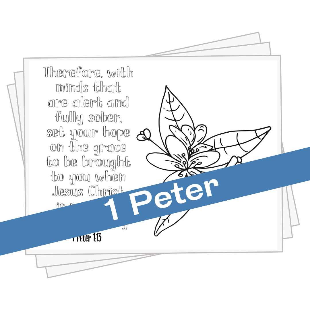 1 Peter Coloring Pages