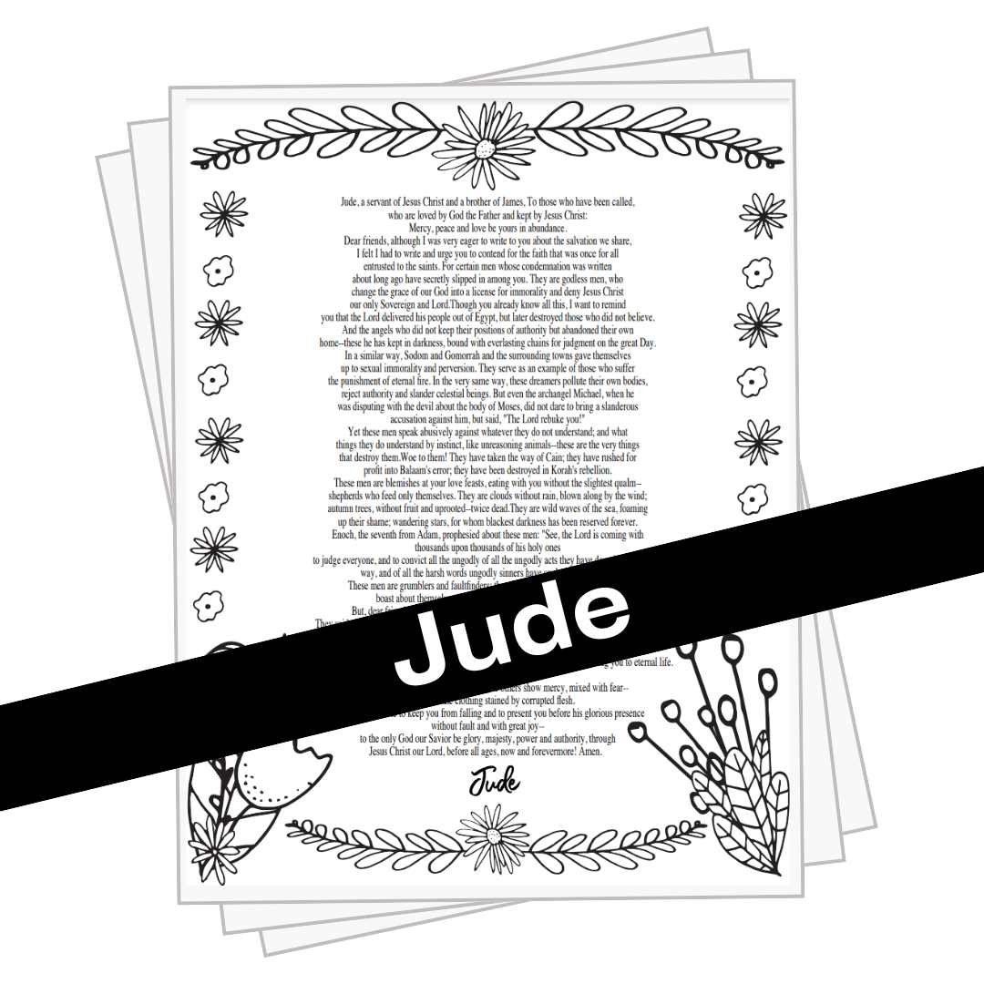 Jude Coloring Pages