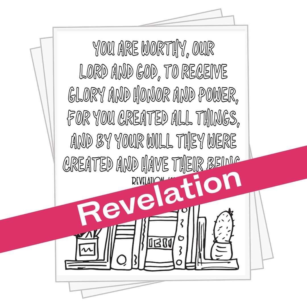 Revelation Coloring Pages