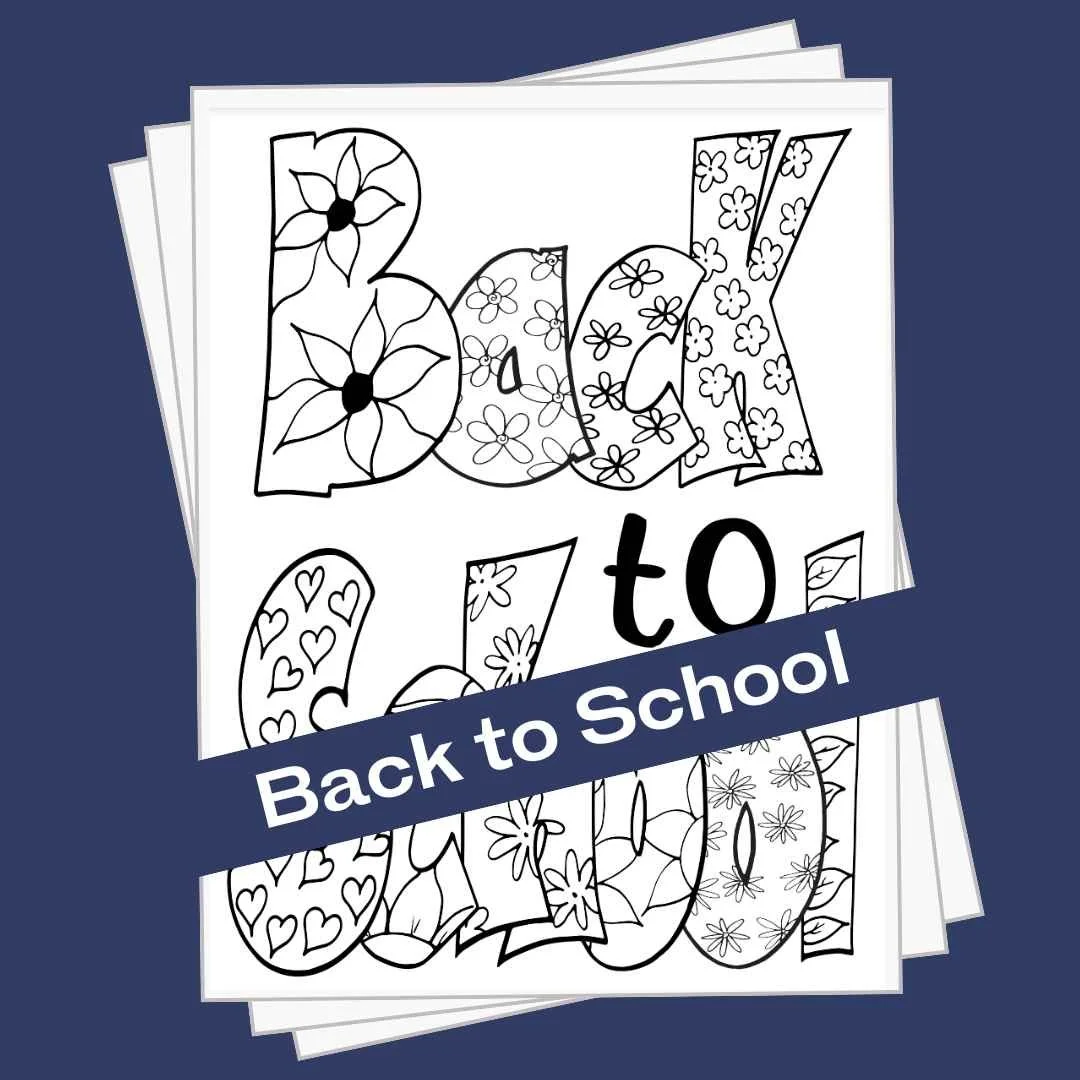 Back To School Coloring Pages Free