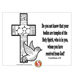 Free 1 Corinthians Coloring Pages — Stevie Doodles