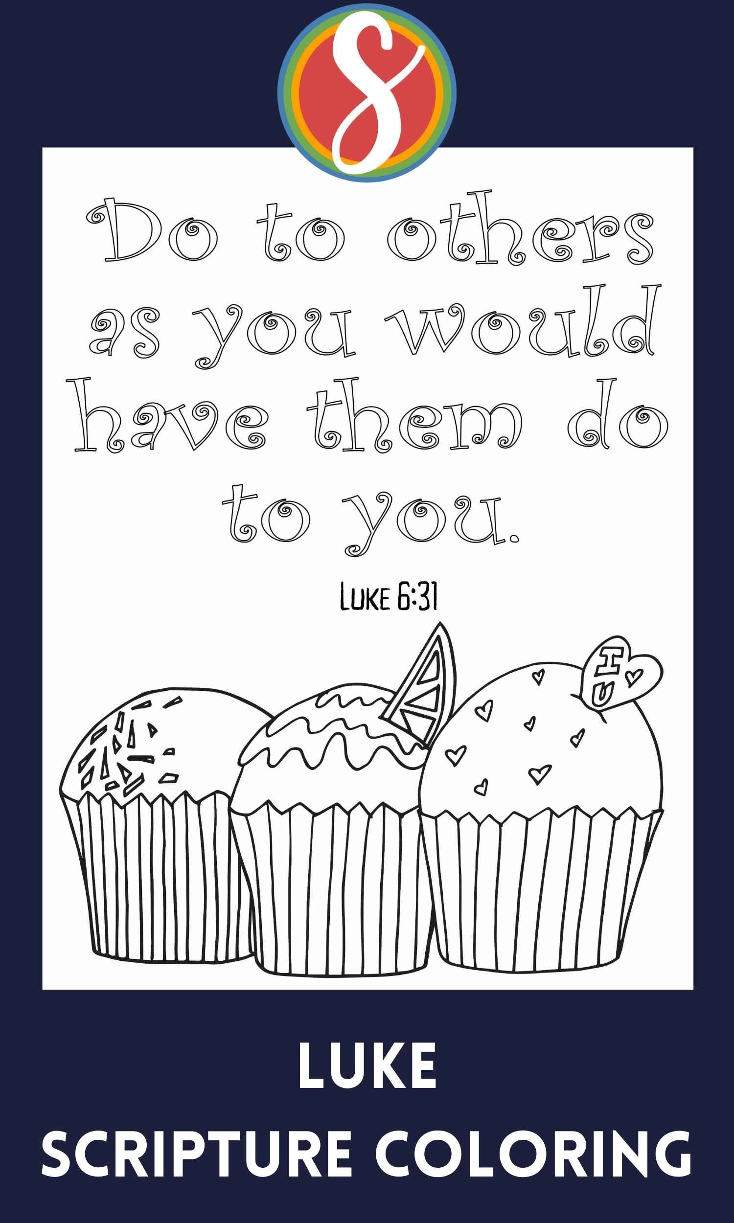 Free Luke Scripture Coloring Pages Stevie Doodles free-luke-scripture-coloring-pages-stevie-doodles