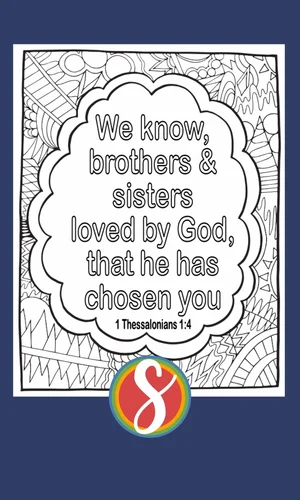 Love Bible Verse Coloring Pages — Stevie Doodles